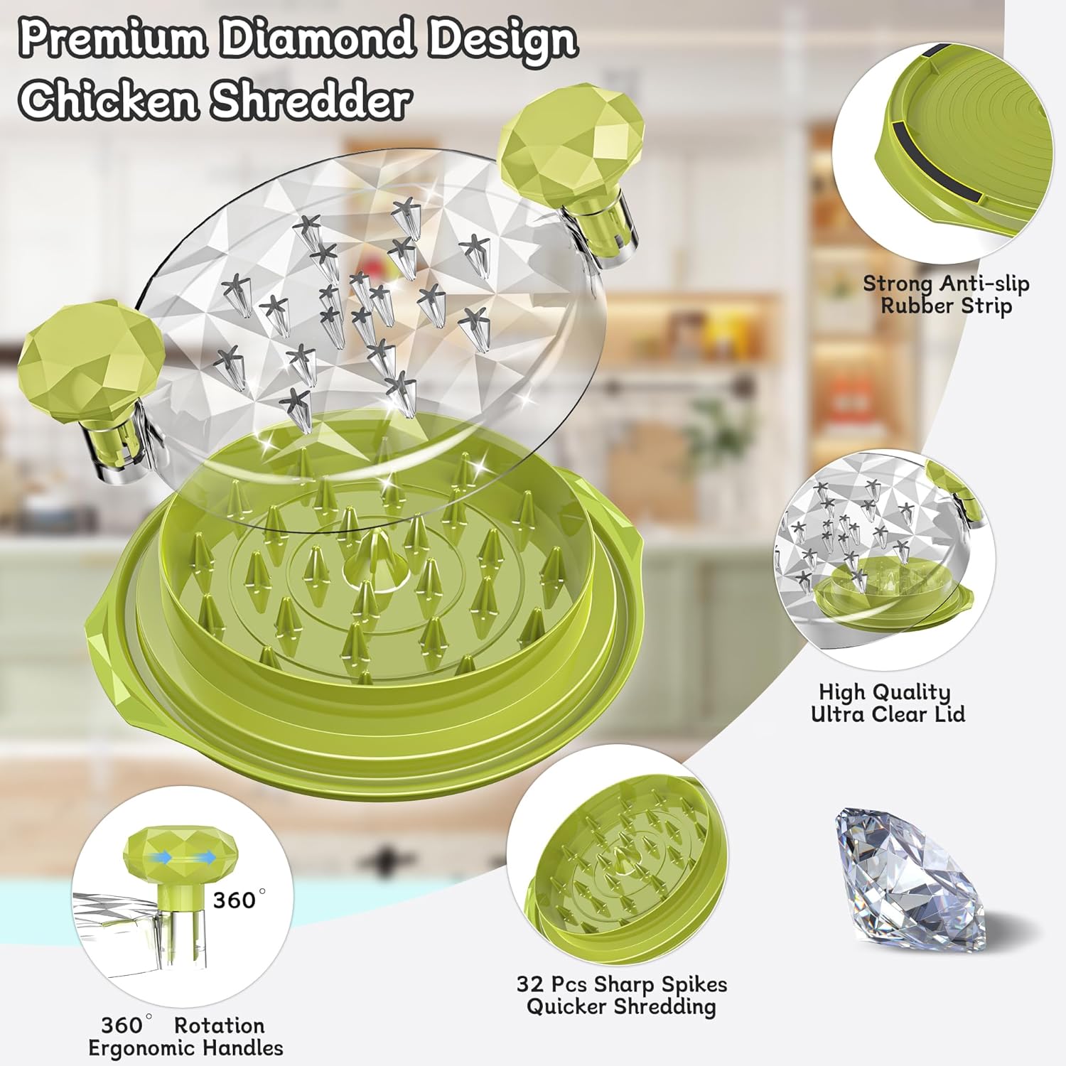 best chicken shredder tool
