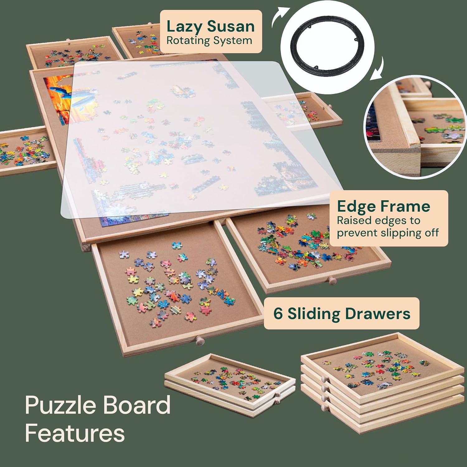 best rotating puzzle board